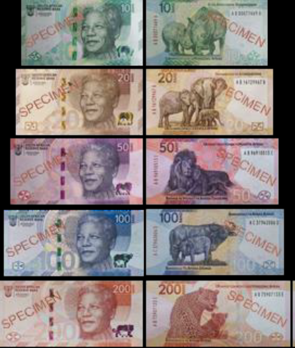 South African Reserve Bank Issues Upgraded   Banknotes and Coin